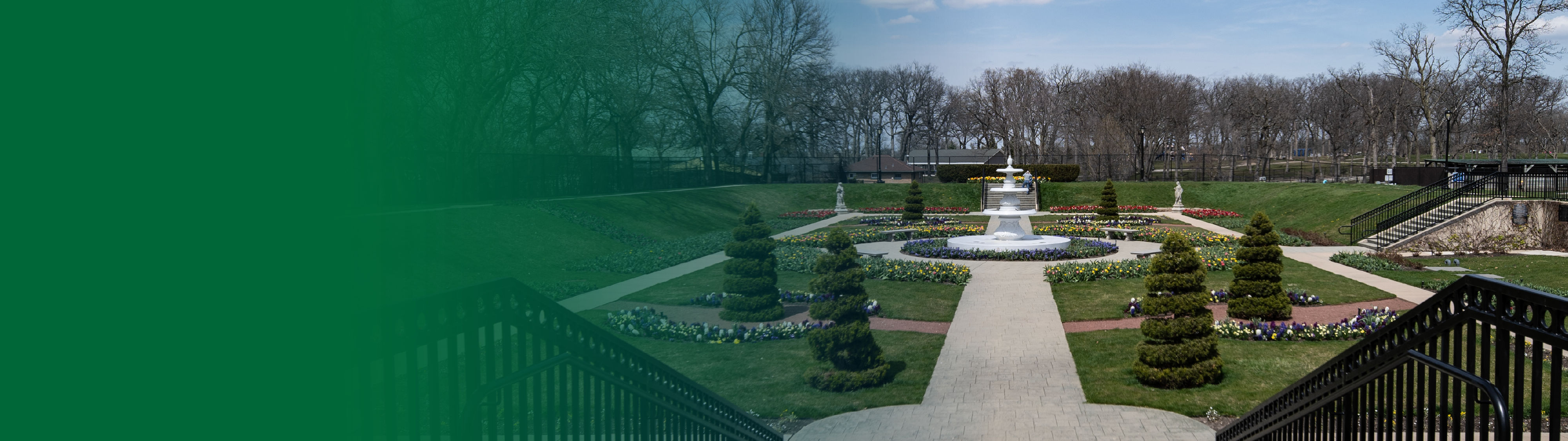 Phillips Park Sunken Garden